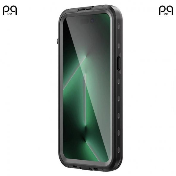 Peeq Apple İphone 14 Pro Max Waterproof Kılıf Red Pepper Magneticsafe Su Geçirmez Kılıf - 4