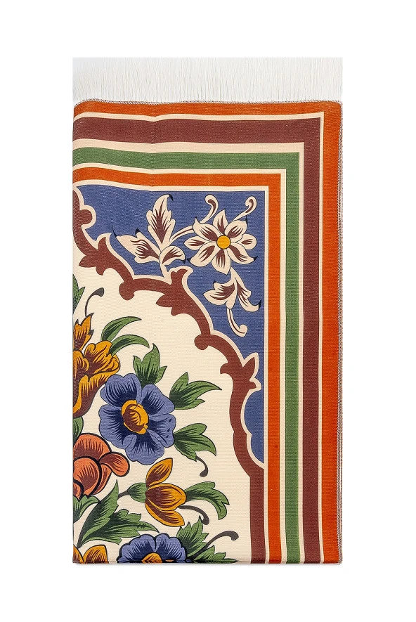 İpek Dokulu Taşıma Çantalı Seccade IPK08 - Resim 4