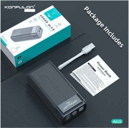 Peeq A21S 40000 Mah Lcd Göstergeli 22.5W Pd Hızlı Şarj Powerbank - 4