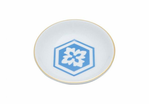 Porland Morocco Desen2 Mavi Mini Kase 10 cm 04A+P021473 - 2