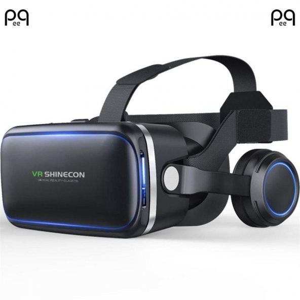 Peeq VR 3D Sanal Gerçeklik Gözlüğü 3.5-6.2 İnç SC-G04E Stereo Kulaklıklı