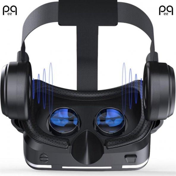 Peeq VR 3D Sanal Gerçeklik Gözlüğü 3.5-6.2 İnç SC-G04E Stereo Kulaklıklı - 5