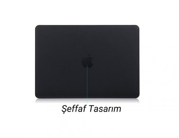 Peeq MacBook Pro 13.3 inç Polikarbon Şeffaf Koruyucu Kılıf A2338 (2020) M1 - 9