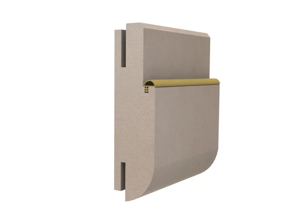 Contacall Ahşap Amerikan Kapı Kasa D Fitil Yandan Çift Tırnaklı 25 Metre Siyah - Resim 4