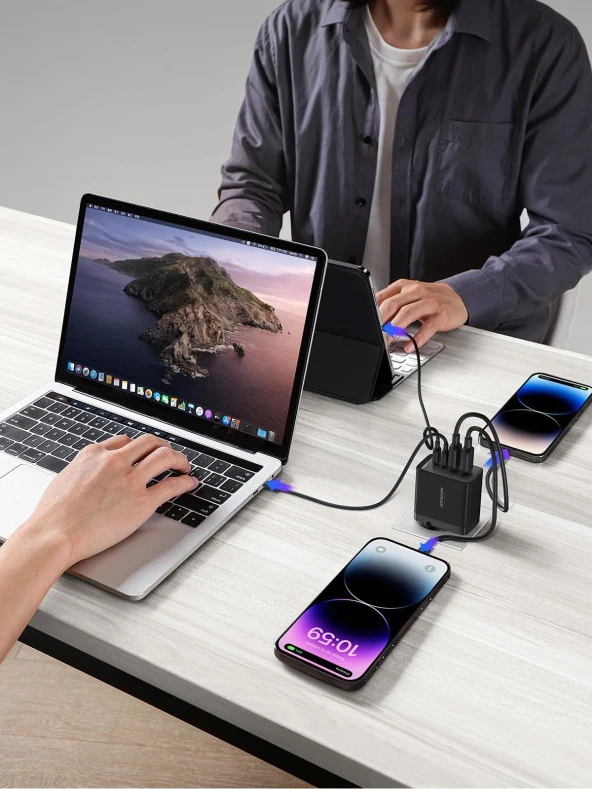 Joyroom 67 W Pd Usb Çoklu Şarj Kablosu - 8