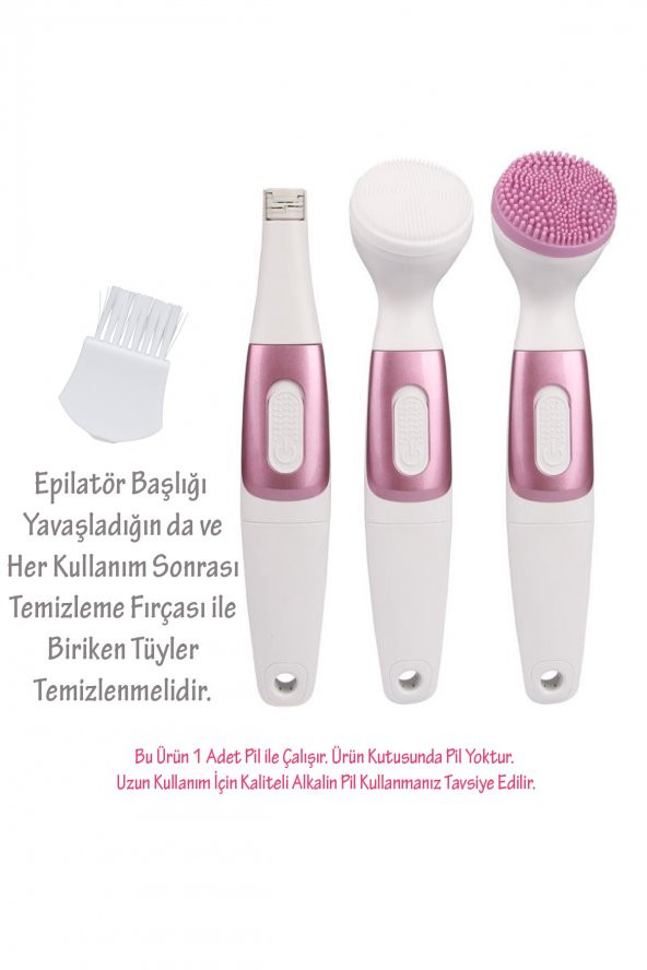 Shibowavy 9 Başlıklı Kablosuz Epilatör / Epilasyon Aleti  (6in1 ve 3in1 Avantajlı Set) - 5
