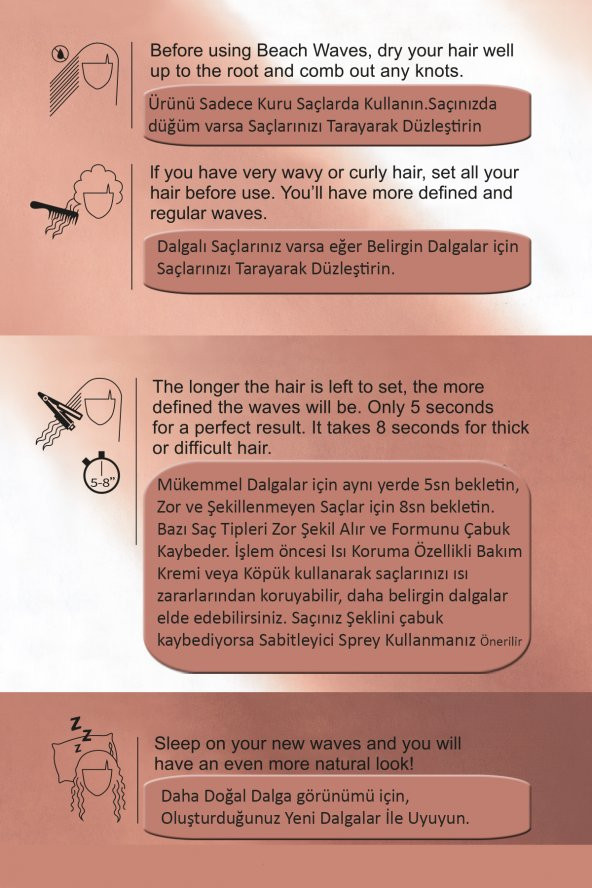 Shibowavy Jolvena Shibowavy Derin Wag Tipi Su Dalgası Saç Maşası 32 mm (ORJİNAL ÜRÜN) - 4