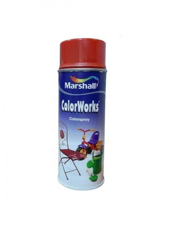 MARSHALL COLORWORKS SPREY BOYA ATEŞ KIRMIZISI 400 ML