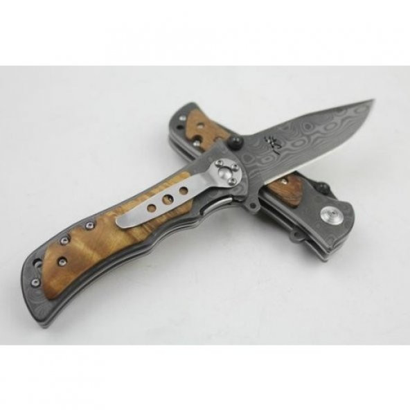 Browning Damascus Görünümlü Çakı - 2
