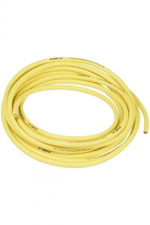 For-X 8 Ga Profesyonel Seri Kaliteli Oto Amfi Kablo Seti Xy-8kıt - 4