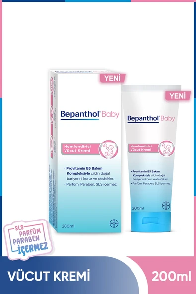 BEPANTHOL Baby Nemlendirici Vücut Kremi 200 Ml 8699546358861