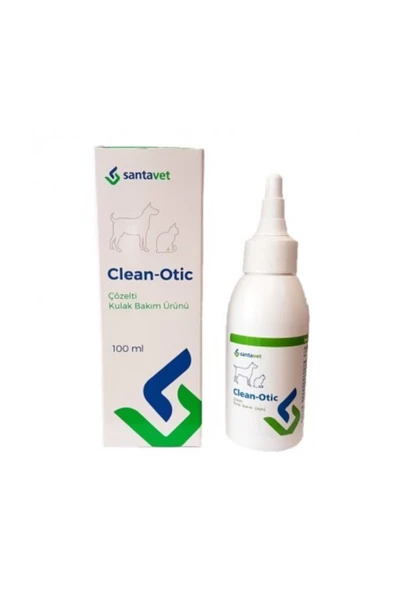 Santavet Clean Otic Kedi Köpek Kulak Temizleyici 100 ml