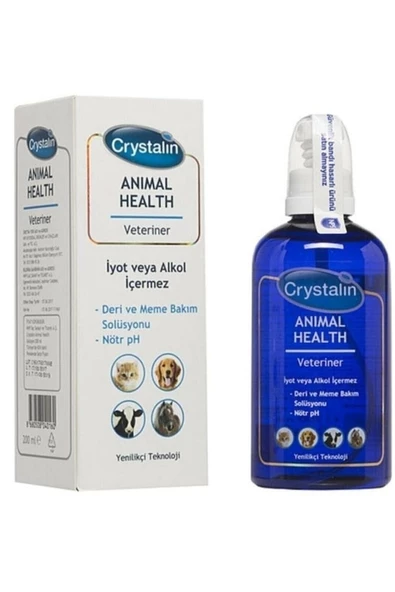 Crystalin Animal Health 200 ml Hayvan Yara Bakım Spreyi