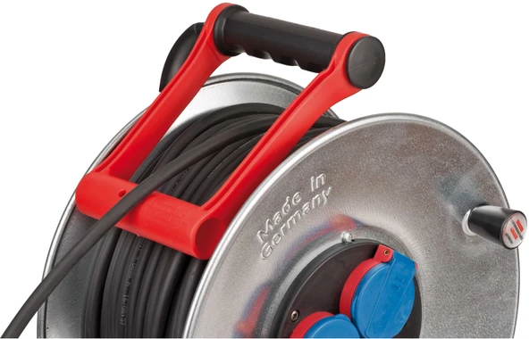 Brennenstuhl Brobusta IP44 Eksport Prof. Makaralı Kablo 40 Metre - Resim 2