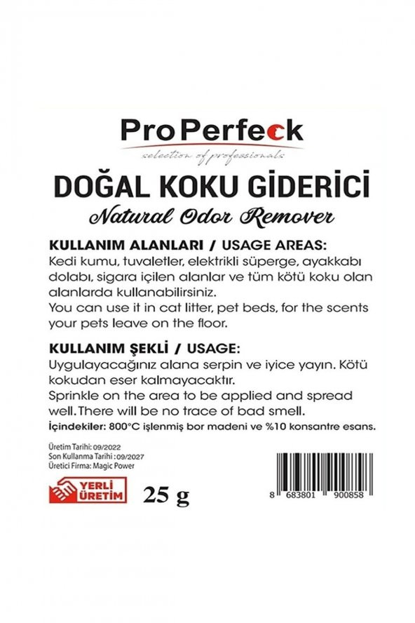 Marka Kedi Kumu Ortam Koku Giderici ( 6 Adet ) ( 25 gram ) - 2
