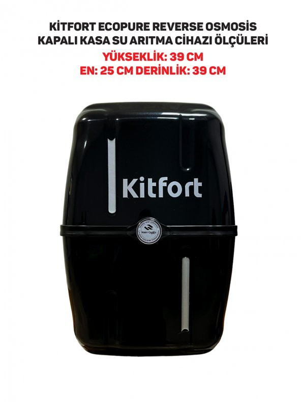 Kitfort ZEUS 7 Aşamalı Kapalı Kasa Su Arıtma Cihazı - 3