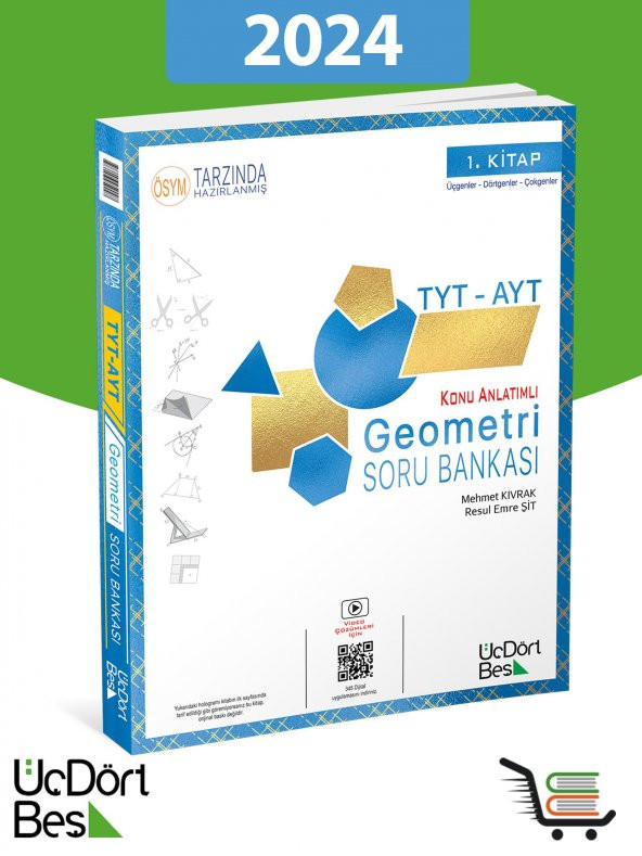 345 Tyt-Ayt Geometri 2024 Model Soru Bankası - 2