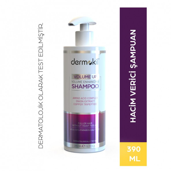 DERMOKİL Hacim Veren Şampuan 390 ml - 2