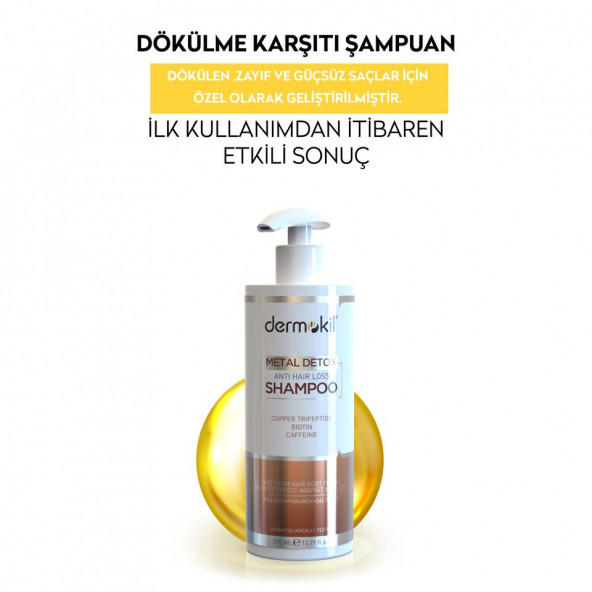 DERMOKİL Dökülme Karşıtı Şampuan 390 ml - 3