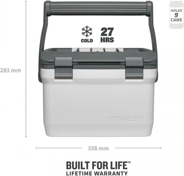 Stanley 6.6 Litre Üniseks Yetişkin Adventure Soğutma Kutusu 7 Quarts/6.6 Litre Kapasite - 4