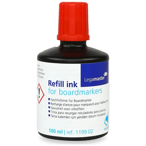 Edding Silinebilir Beyaz Tahta Kalemi Mürekkebi KIRMIZI Edding Flipchart Kalemi Mürekkebi Edding Mürekkep