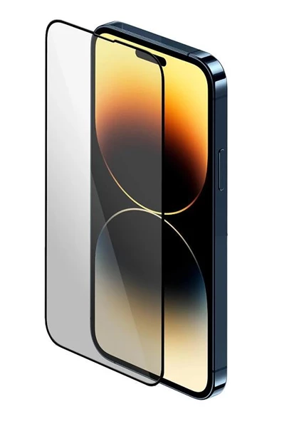 Vendas iPhone 14 Pro Max Uyumlu Hadid Serisi Hizalama Aparatlı Hardness Tempered Cam Ekran Koruyucu - 2