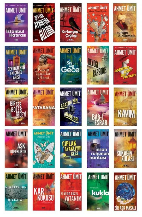 Ahmet Ümit Roman Seti (25 Kitap)