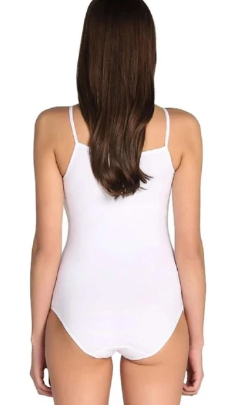 TUTKU 0148 BAYAN İP ASKILI ÇITÇITLI BODY TEKLİ   SİYAH S - Resim 6