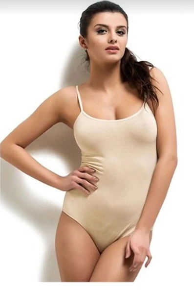 TUTKU 0148 BAYAN İP ASKILI ÇITÇITLI BODY TEKLİ   SİYAH M - 9