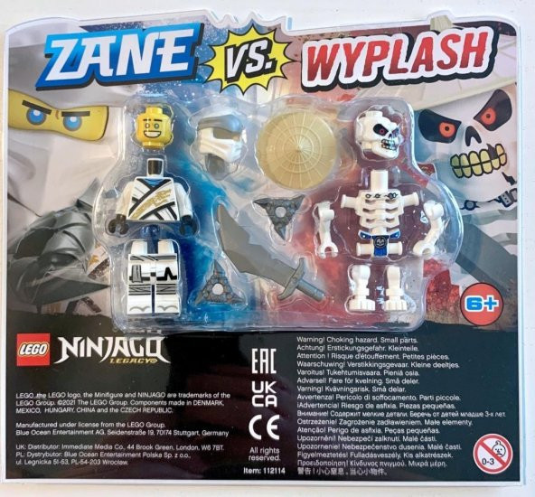 LEGO Ninjago 112114 Zane vs. Wyplash