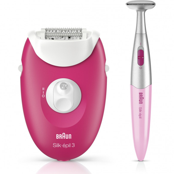 Braun Silk Epil 3 3420 + Bikini Trimmer Epilatör