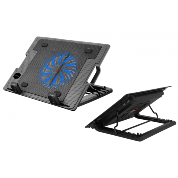 Concord C-882 5 Kademeli Oyuncu Gaming Laptop Soğutucu Stand Cooler 1X 14CM FAN - 1