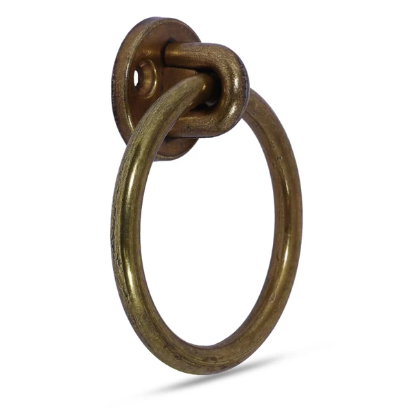 Caliber Sarkaç Mobilya Dolap Kapak Çekmece Kulpu Kulbu Metal Halka Kulp - 6