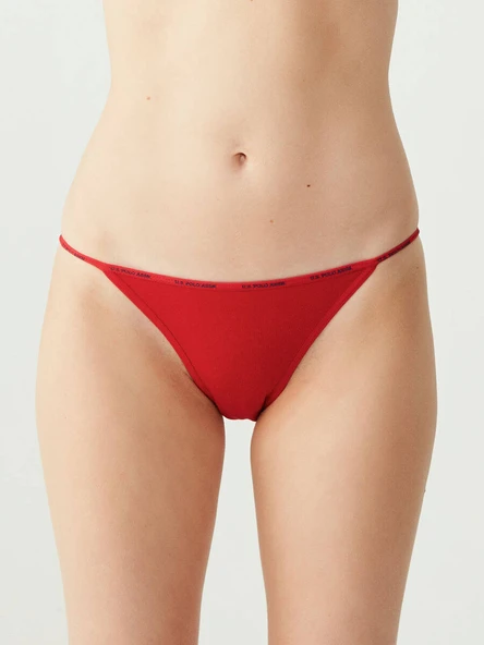 U.S. Polo Assn. Kadın 5 Li Çok Renkli Külot - Resim 5