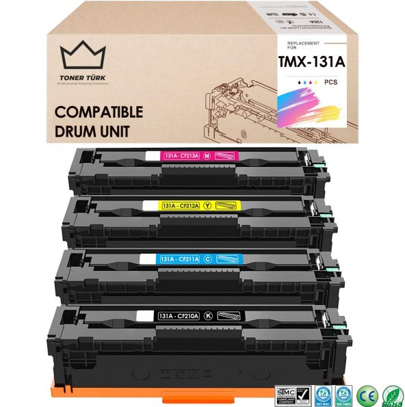 Hp Laserjet Pro 200 Color Mfp M276Nw Muadil Toner Takım / Hp 131A