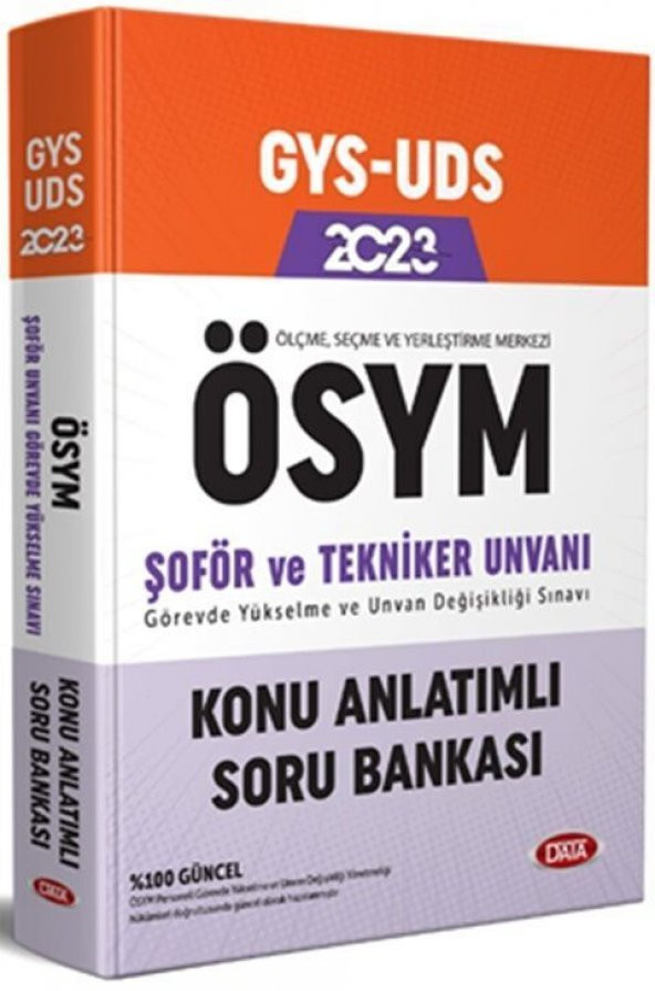 Data Yayınları Ölçme Seçme ve Yerleştirme Merkezi ÖSYM Şoför ve Tekniker Unvan Değişikliği Sınavı Konu Anlatımlı Soru Bankası - 1