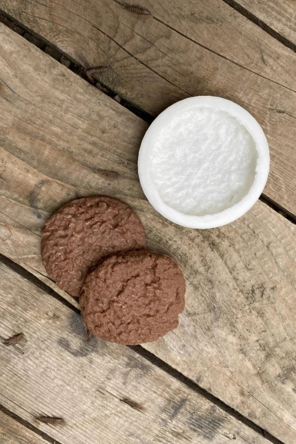 Kurabiye Tekli Mum Kalıbı ( Silikon ) 1 Adet - Resim 3