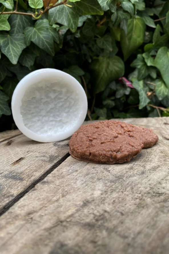 Kurabiye Tekli Mum Kalıbı ( Silikon ) 1 Adet - Resim 6