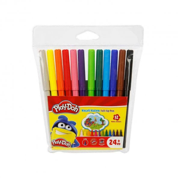 Play-Doh 4 lü Boya Seti ( Kuru- Keçeli- Sulu- Pastel Boya) - 3
