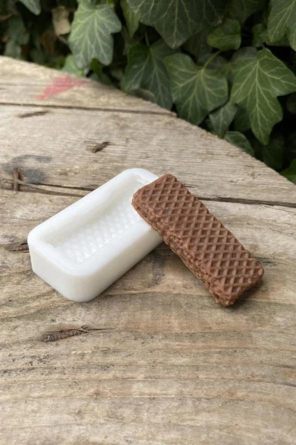 Gofret Mum Kalıbı ( Silikon ) 1 Adet - Resim 3