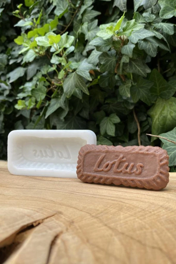 Lotus Bisküvi Mum Kalıbı ( Silikon ) 1 Adet - Resim 3