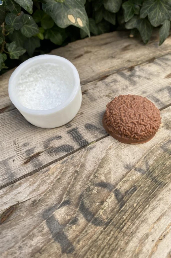 Puffy Tekli Mum Kalıbı (Silikon) (1 Adet) - Resim 3