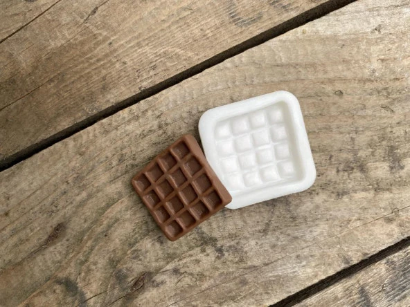 Waffle Mum Kalıbı (Silikon) (1 Adet) - Resim 3