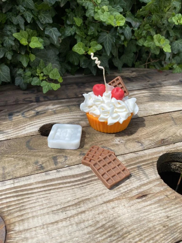Waffle Mum Kalıbı (Silikon) (1 Adet) - Resim 5