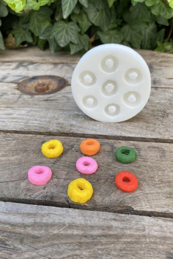 Cornfleks Yedili Mum Kalıbı (Silikon) (1 Adet) - Resim 2