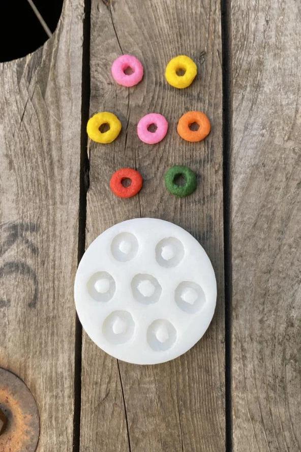 Cornfleks Yedili Mum Kalıbı (Silikon) (1 Adet) - Resim 3