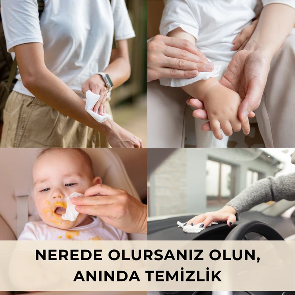 Paddlers Lotus Çiçeği Kokulu 72'li Islak Mendil - 12