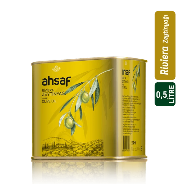 Riviera Zeytinyağı 500 ml -Teneke ürün görseli