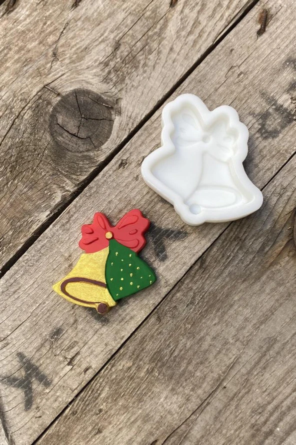 Yılbaşı Çanı Mum Kalıbı ( Silikon ) 1 Adet ürün görseli