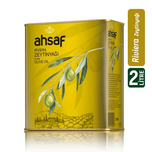 AHSAF Riviera Zeytinyağı 2L -Teneke